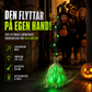 🎃Elektrisk häxkvast som Halloween-dekoration🧹