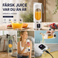 🥤 50% RABATT NU! ⚡ Färsk Juice på Några Sekunder – Kompakt & Sladdlös – Perfekt för Kontor, Gym & Resor – 450ml Kapacitet 🍎