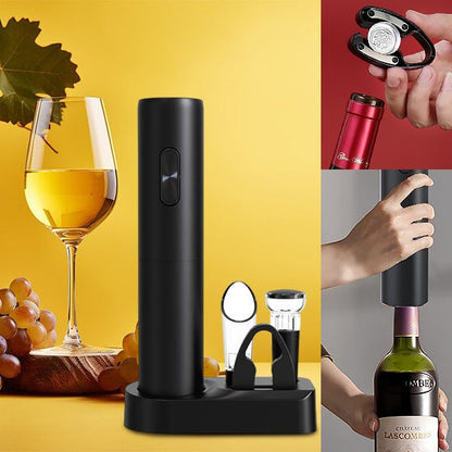 🍷✨Elektrisk Vinöppnare Set