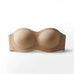 💞Bandeau-BH för kvinnor, push-up-modell, med bra stöd, vadderad, halksäker, trådlös, sömlös och bekväm