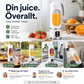 🥤 50% RABATT NU! ⚡ Färsk Juice på Några Sekunder – Kompakt & Sladdlös – Perfekt för Kontor, Gym & Resor – 450ml Kapacitet 🍎