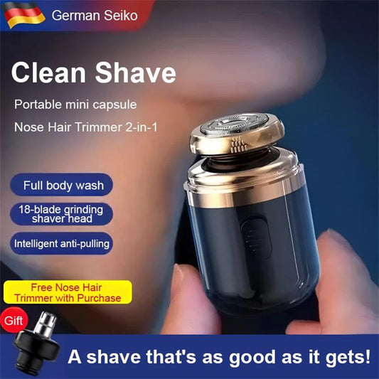 🎁 Het rea 50 % RABATT 🔥Mini bärbar elektrisk rakapparat