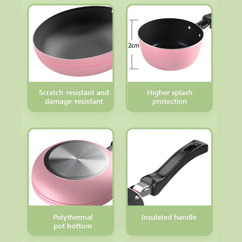 🎁 Bästa presenten för barn 🍳 Real Cooking Mini-köksleksaker för barn - Set med 22 delar