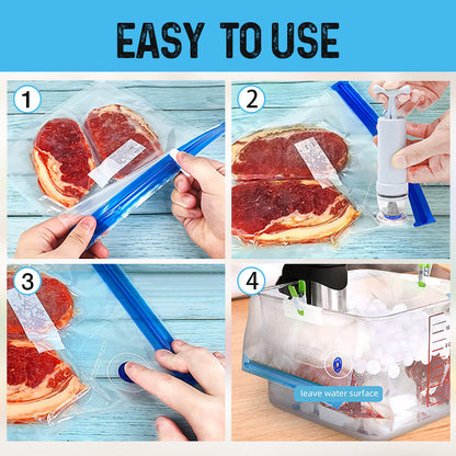 🔥2024 Kitchen Hot Sale🔥Kitchen Vacuum Sealer Bag Set