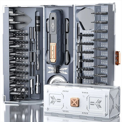 🔧🧰180-i-1 Professionellt Precisionsskruvmejselkit🔩