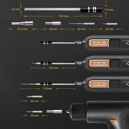 🔧🧰180-i-1 Professionellt Precisionsskruvmejselkit🔩