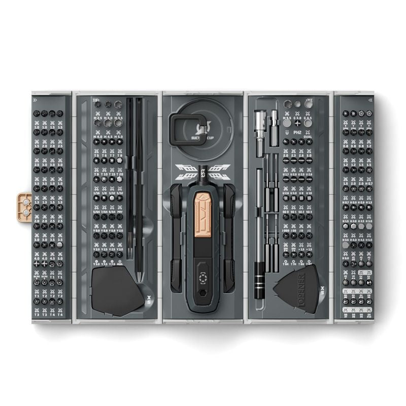 🔧🧰180-i-1 Professionellt Precisionsskruvmejselkit🔩