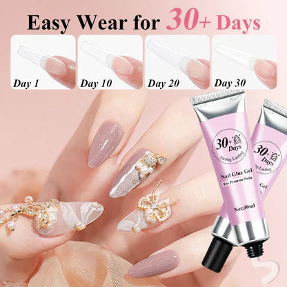 💅Magic Solid Nail Glue Kit 3-i-1 nagelkonstkit