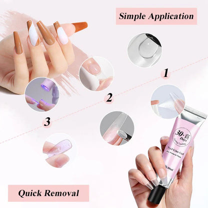 💅Magic Solid Nail Glue Kit 3-i-1 nagelkonstkit