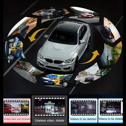 📷2024 HD-WiFi-Car Camera with three recordings🚗