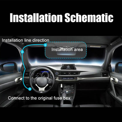 📷2024 HD-WiFi-Car Camera with three recordings🚗