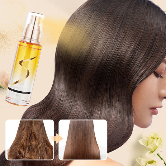 Håroljeserum Spray | Frissbekämpning & Glansigt Hår | Perfekt Present Till Henne 60ml