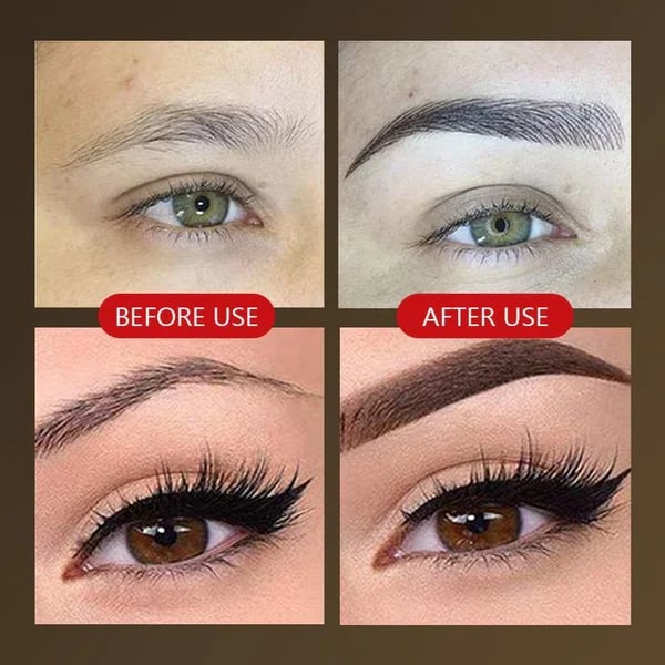 🔥Köp 1 få 1 gratis 💗Vattentät Ögonbrynspenna med Mikrogaffelspets