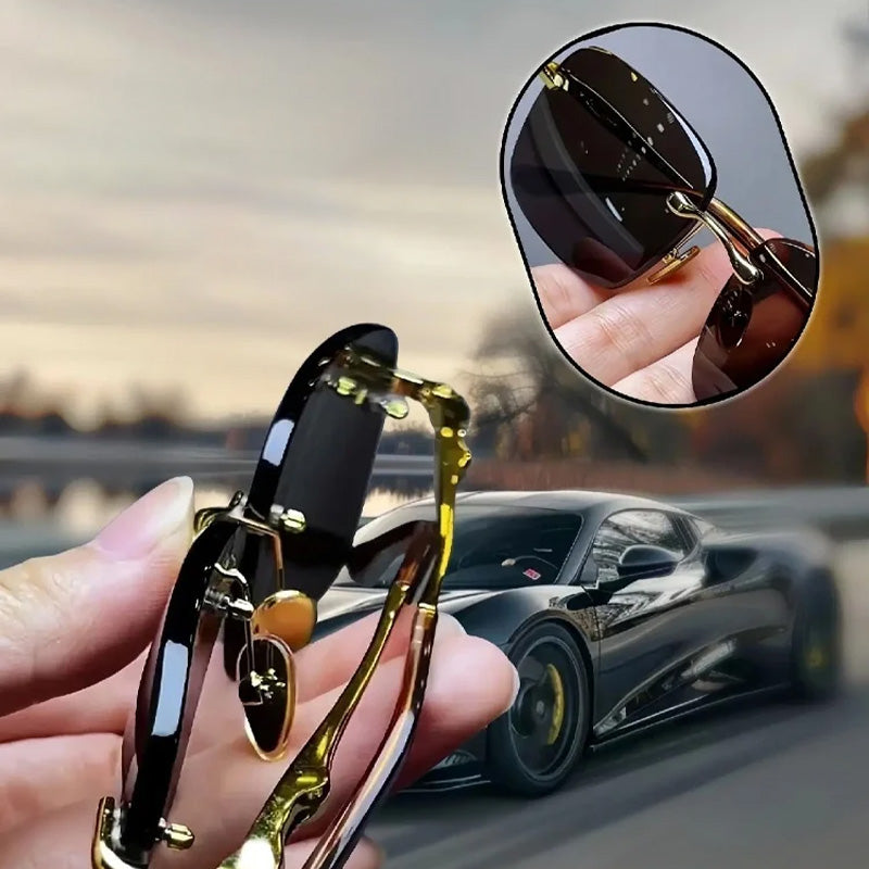 🕶 Best Gift -Ramlösa skyddande solglasögon för män⏰🎁