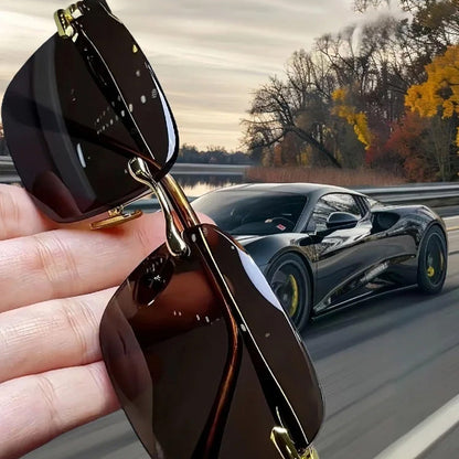 🕶 Best Gift -Ramlösa skyddande solglasögon för män⏰🎁