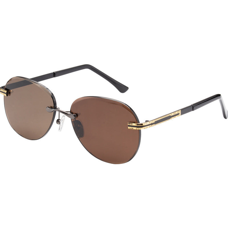 🕶 Best Gift -Ramlösa skyddande solglasögon för män⏰🎁