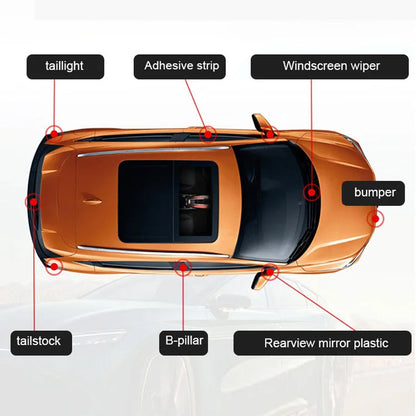 🧼Mångsidig plastbeläggning trim polering återställare🚗