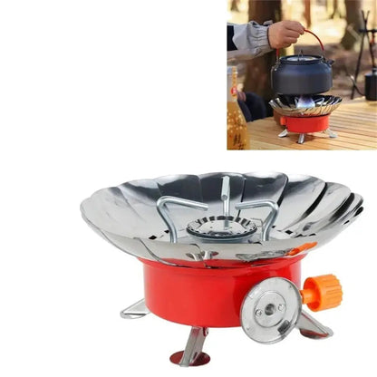Bärbar Campinggasolspis