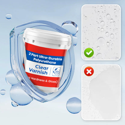 Universal Water-Based Formula Anti-Peeling Clear Varnish