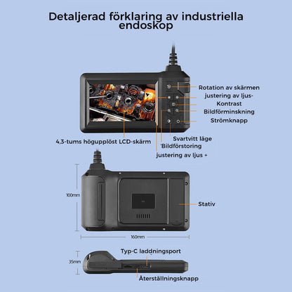 🔥50% rabatt i endast 1 dagar🚀Underhållsspecifikt endoskop