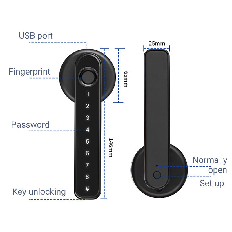 🔐️ Smart Security: Home Fingerprint Lock!