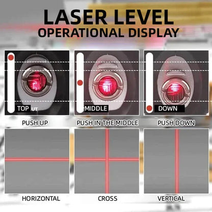 🛠️4-in-1 Multifunktionell lasernivå