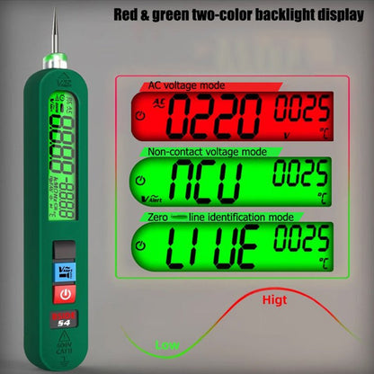 Non-Contact Voltage Tester Pen with LCD Display🔥