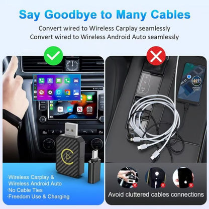🔥2025 Ny ankomst🔥 Mini trådlös CarPlay-adapter