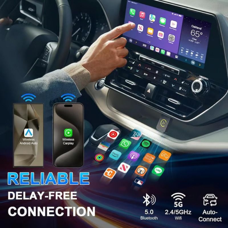 🔥2025 Ny ankomst🔥 Mini trådlös CarPlay-adapter