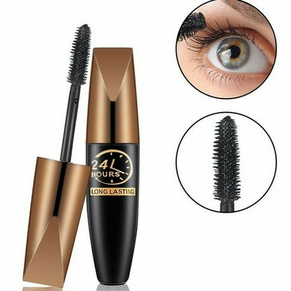 🔥Köp 1 få 1 gratis🔥Vattenfast Silk Fibre Thick Lengthening Mascara