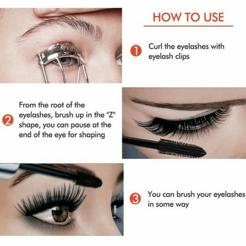 🔥Köp 1 få 1 gratis🔥Vattenfast Silk Fibre Thick Lengthening Mascara