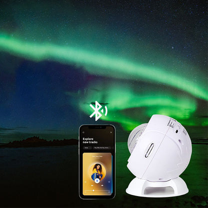 Justerbar nattlampa med stjärnhimmel-atmosfär