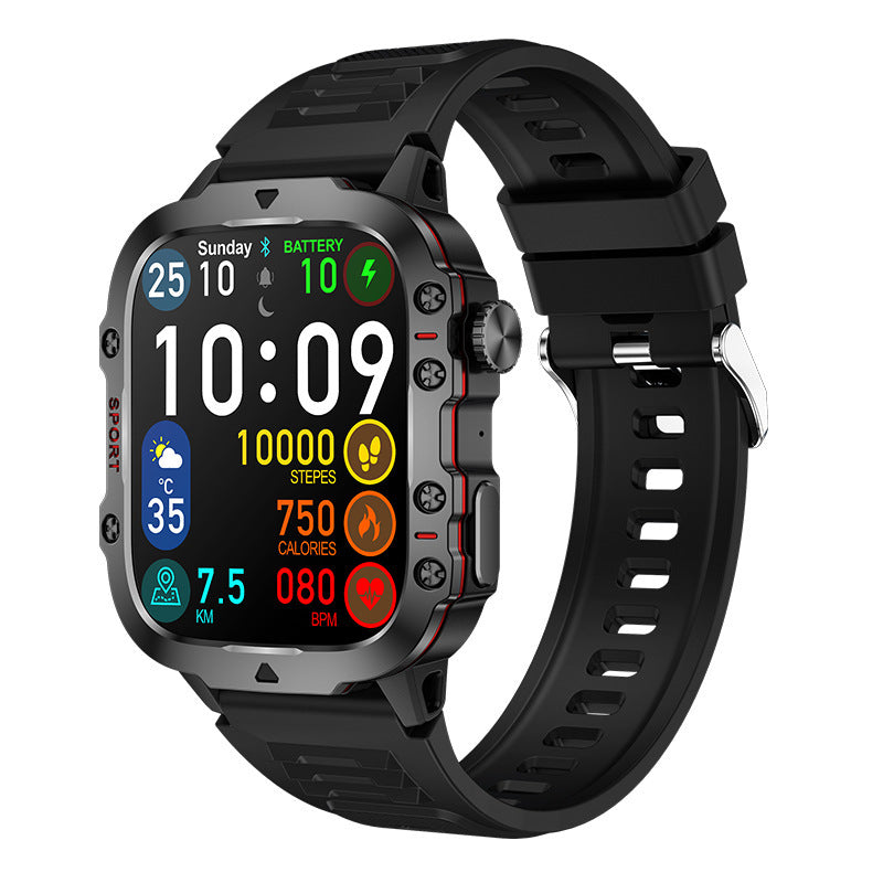 Fri frakt💥Ruggad utomhus smart klocka - 100+ sportlägen⌚️