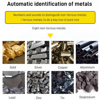 🤩✨✅ Högkänslig metalldetektor