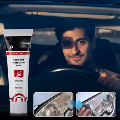 🔥🚗Lotion för strålkastarrenovering - ingen slipning behövs