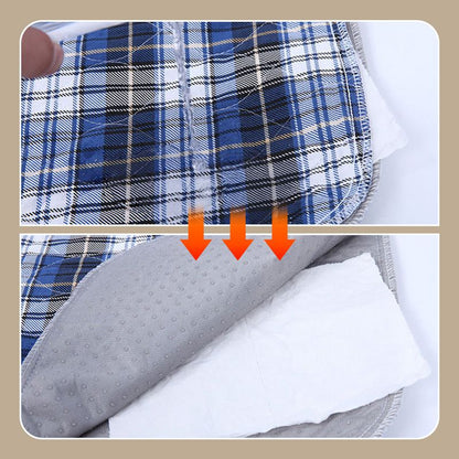 Washable Four-layered Leak-proof Non-slip Urine Pad for Elderly