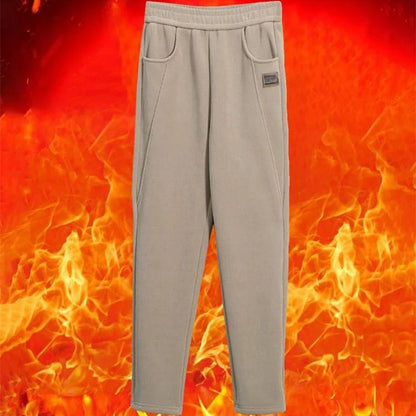 🔥Black Friday-kampanj 50% RABATT🔥Högmidja, varma fleecefodrade byxor för damer