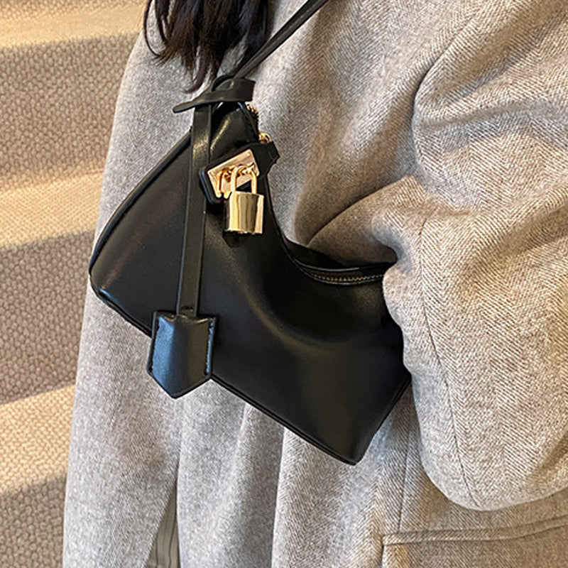 ✨New Fashion Trends❤️Lätt och snygg axelremsväska med nyckelring för damer