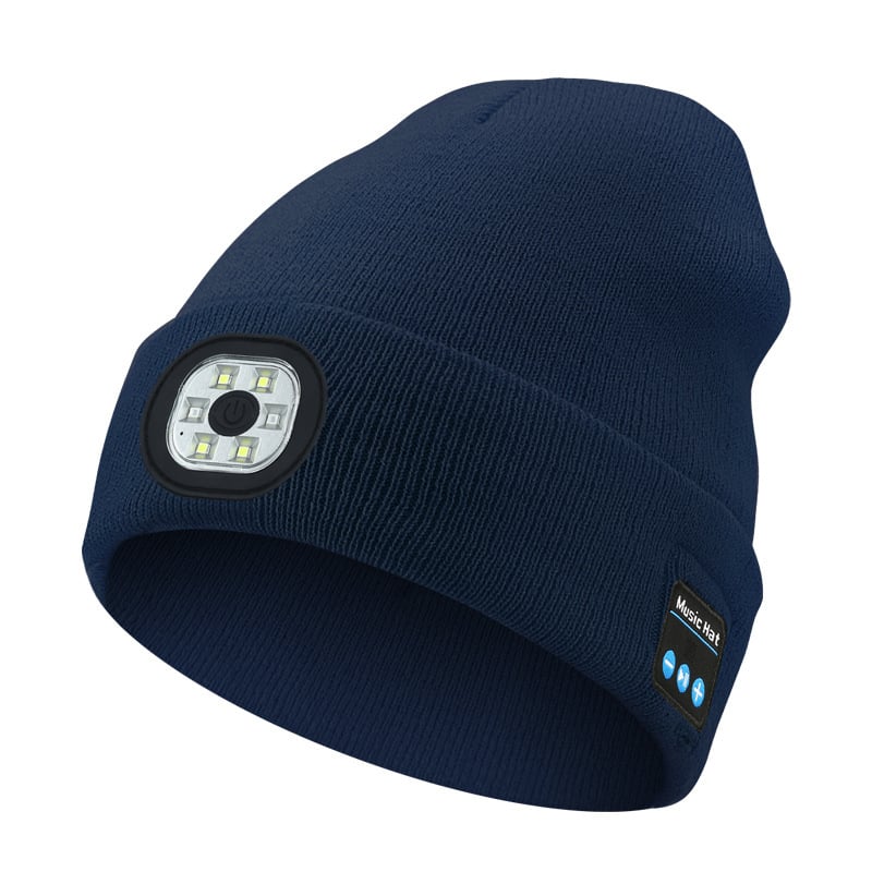 ❄️3 i 1 Bluetooth Hörlursstickad Mössa🧶🎵