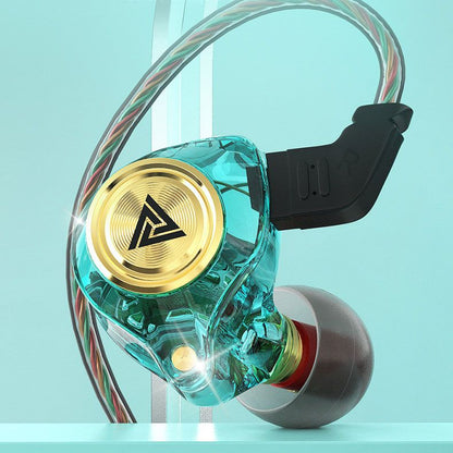 🔥In-ear hörlurar med trådstyrd subwoofer och mikrofon