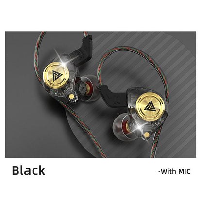 🔥In-ear hörlurar med trådstyrd subwoofer och mikrofon