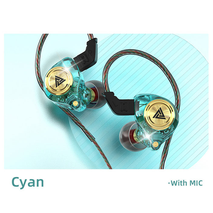 🔥In-ear hörlurar med trådstyrd subwoofer och mikrofon