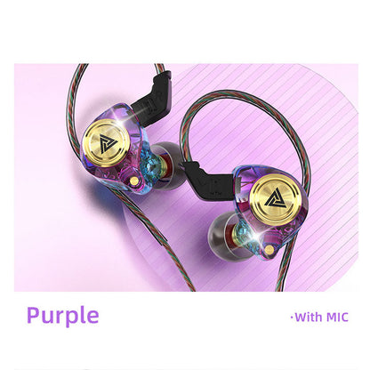 🔥In-ear hörlurar med trådstyrd subwoofer och mikrofon