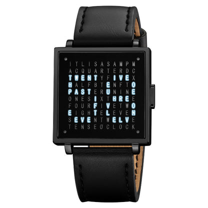 ⌚Qlocktwo W35 Fine Steel Unisex Watch