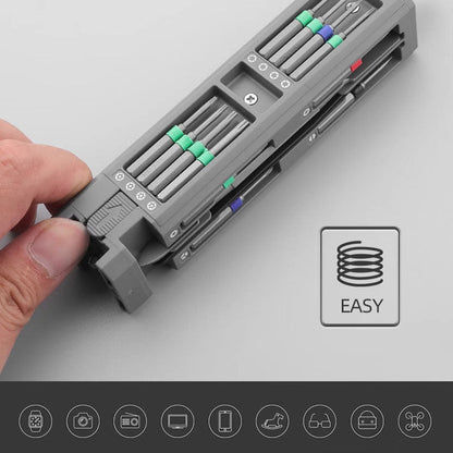 Limited Time 49% Off🔥🔥50-i-1 Precision Pennformat Elektrisk Skruvdragare