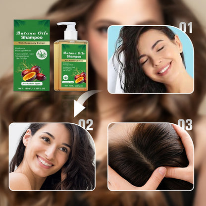 Batana Växtbaserad Olje Shampoo 🌿 - Med Botaniska Extrakt för Hållbar Skönhet och Skötsel! 💧✨