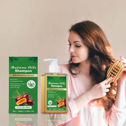 Batana Växtbaserad Olje Shampoo 🌿 - Med Botaniska Extrakt för Hållbar Skönhet och Skötsel! 💧✨