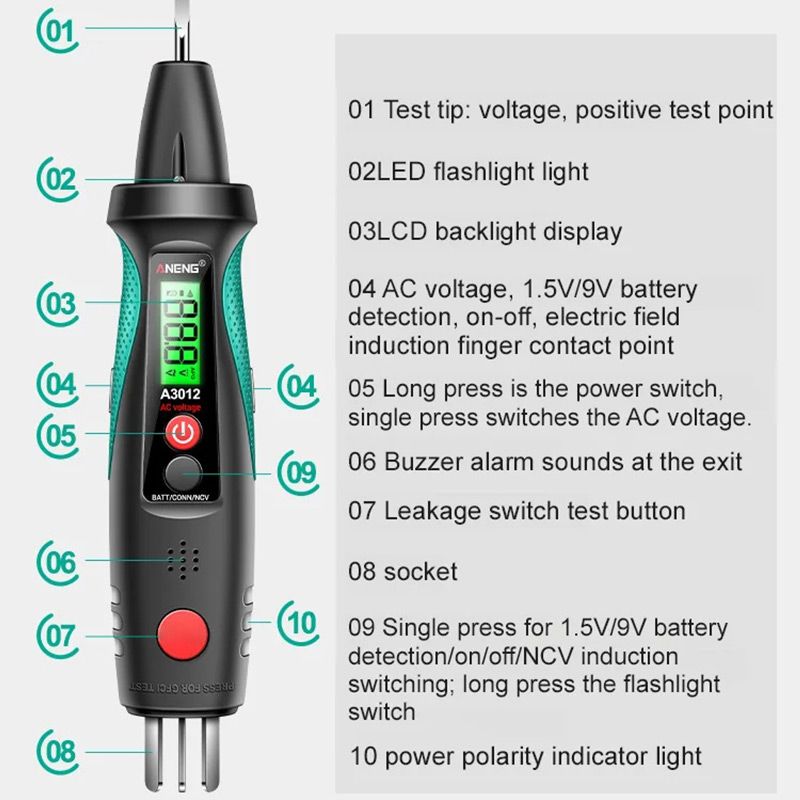 Intelligent Power Polaritet Detektor