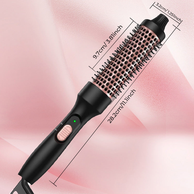 🔥SIDSTA DAGENS REA 49% RABATT🔥3 i 1 Termisk borste 32mm Curling Iron Brush