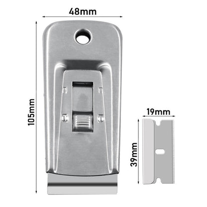 Multifunctional Stainless Steel Cleaning Spatula